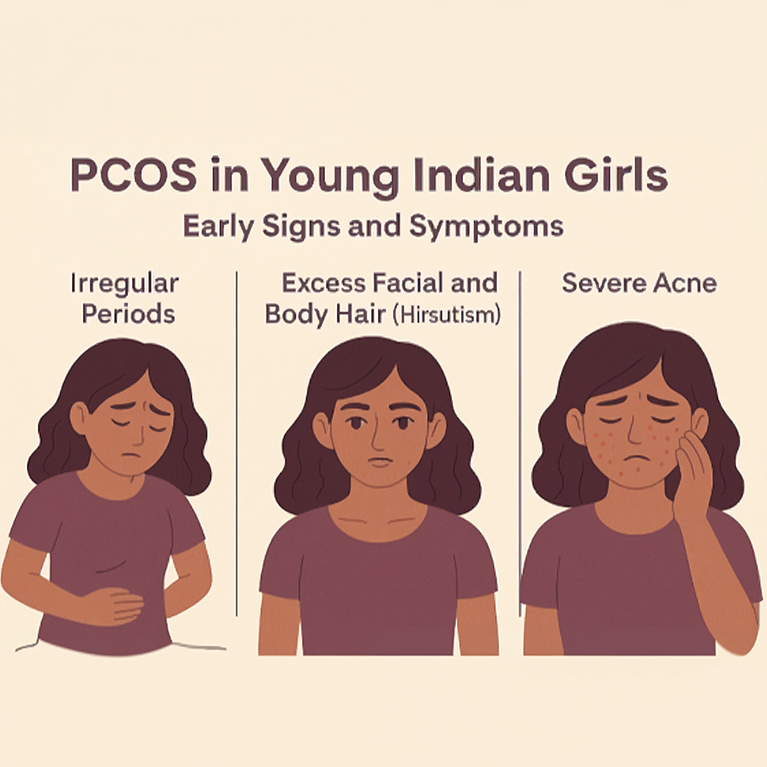 PCOS in Young Indian Girls: Early Signs, Causes, Treatment & Lifestyle Tips