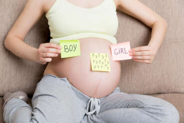 Third trimester prenatal checkup at Nungambakkam clinic